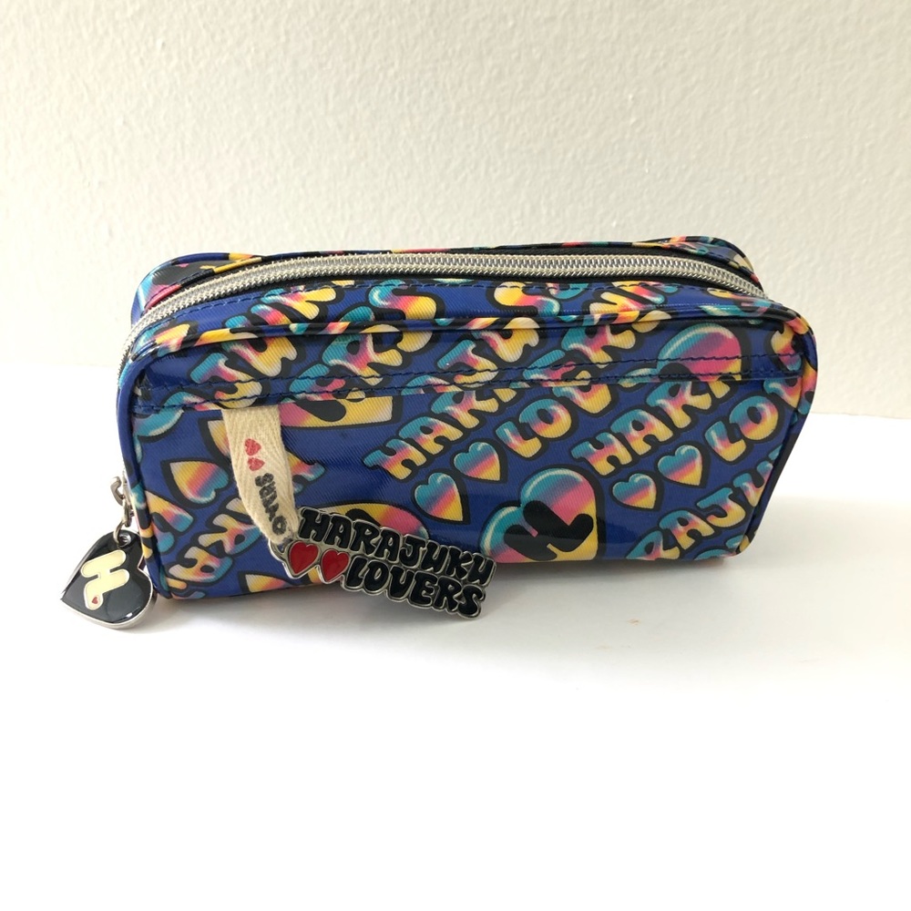 Harajuku Lovers Blue Cosmetic Make Up Bag